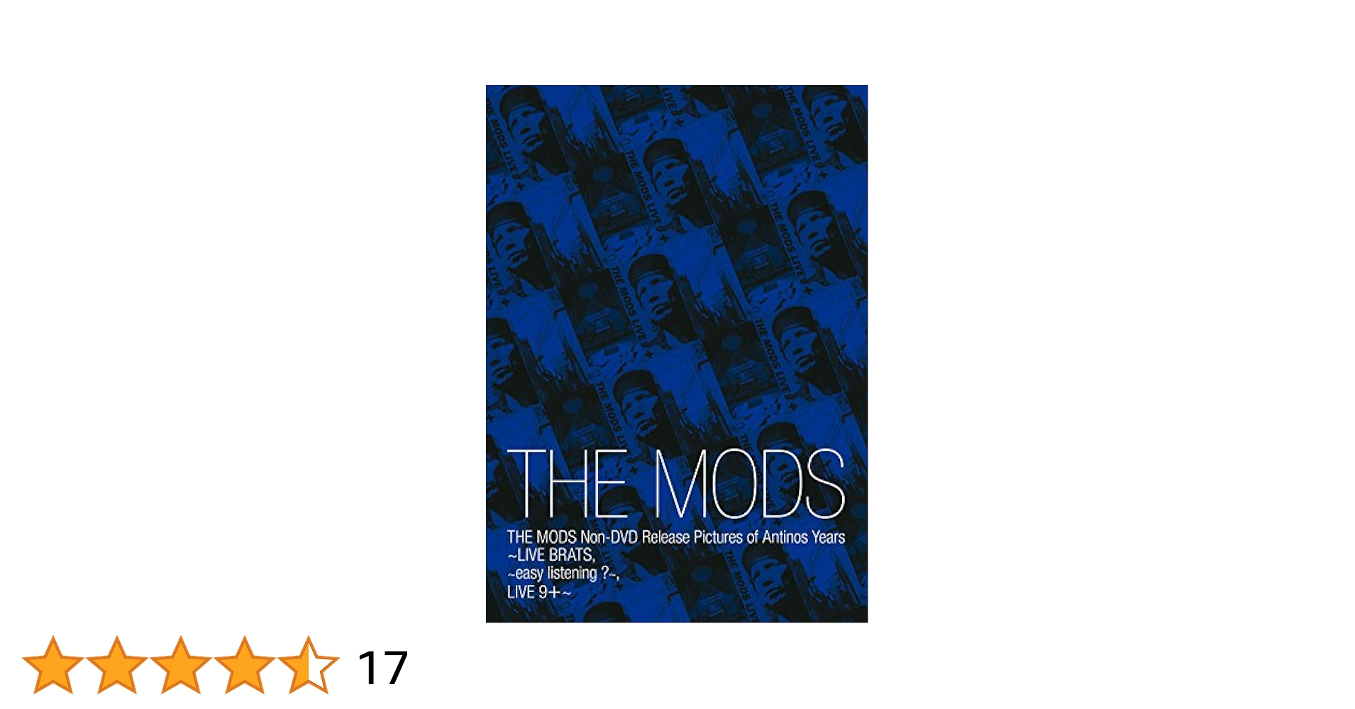 【廃盤レア】THE MODS 未発売3作品DVD BOX 初DVD化 Amazon.co.jp: THE MODS Non-DVD Release Pictures of Antinos